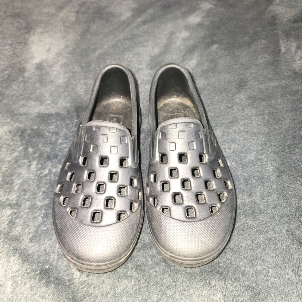 VANS Black Slip on TRK Shoes Size Toddler 10
